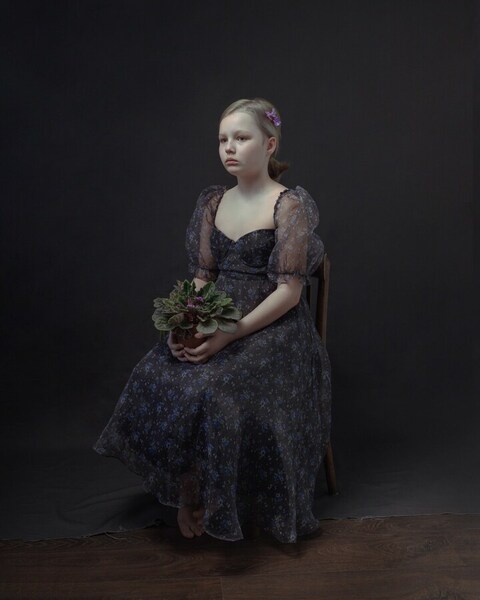Photograph Lubov Tolstova Violets on One Eyeland